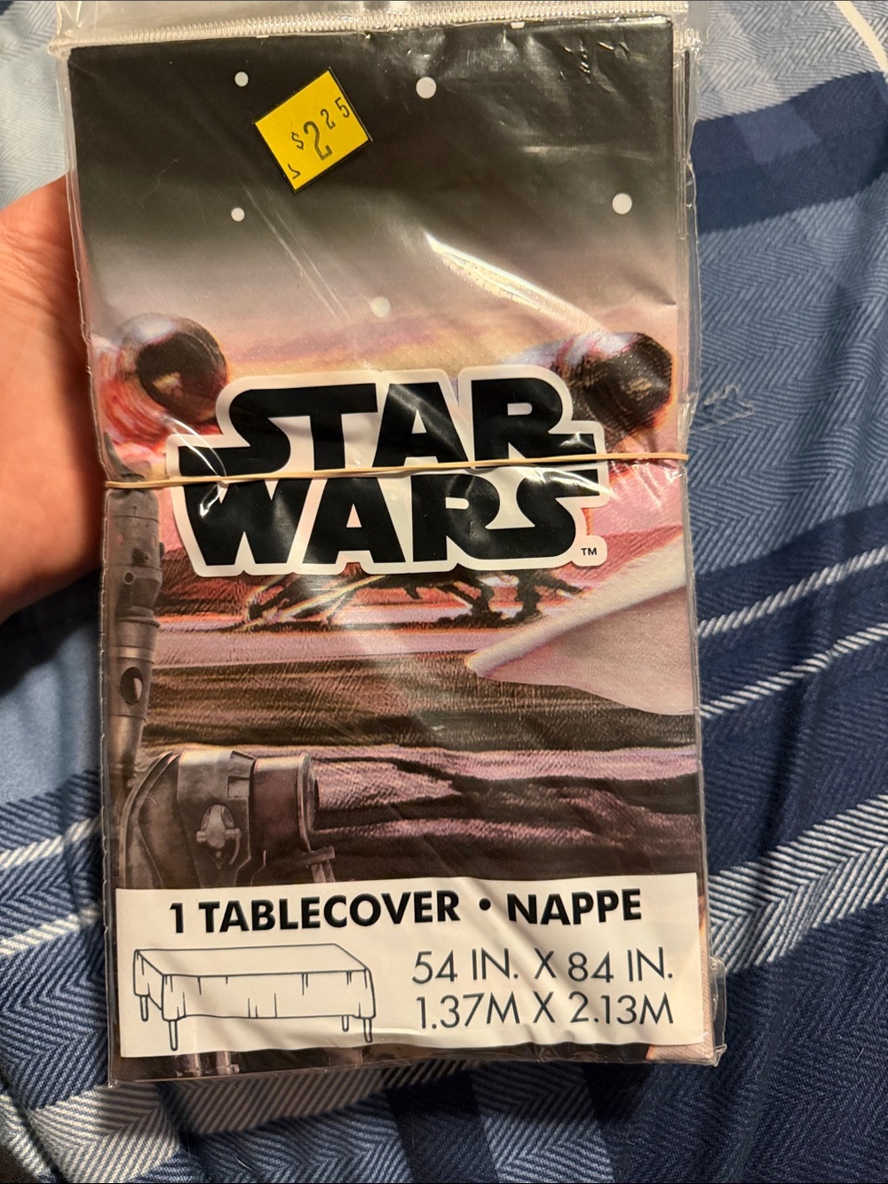 Star Wars Black Tablecover with Multicolor Graphic